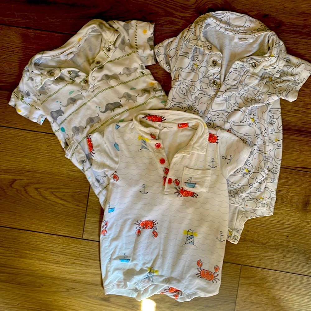 Angel Dear 3 shortalls bundle